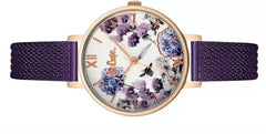 Lee Cooper Quartz Silver Round Dial Women's Watch ( Additional Strap) - LC06787.438