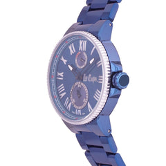 Lee Cooper Quartz Blue Round Dial Men's Watch - LC06881.990