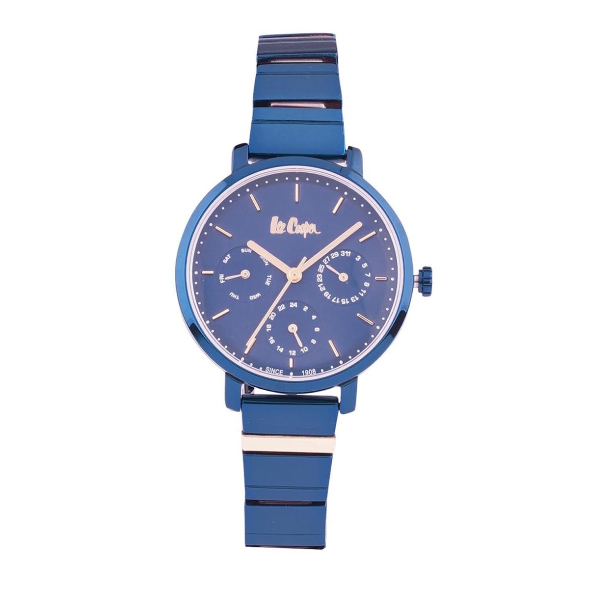Lee Cooper Multifunction Blue Round Dial Women's Watch - LC06894.990