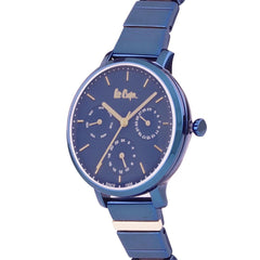 Lee Cooper Multifunction Blue Round Dial Women's Watch - LC06894.990
