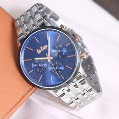 Lee Cooper Multifunction Blue Round Dial Men's Watch - LC06897.390