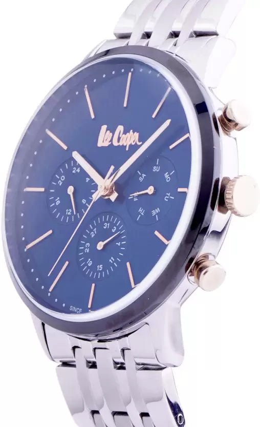 Lee Cooper Multifunction Blue Round Dial Men's Watch - LC06897.390