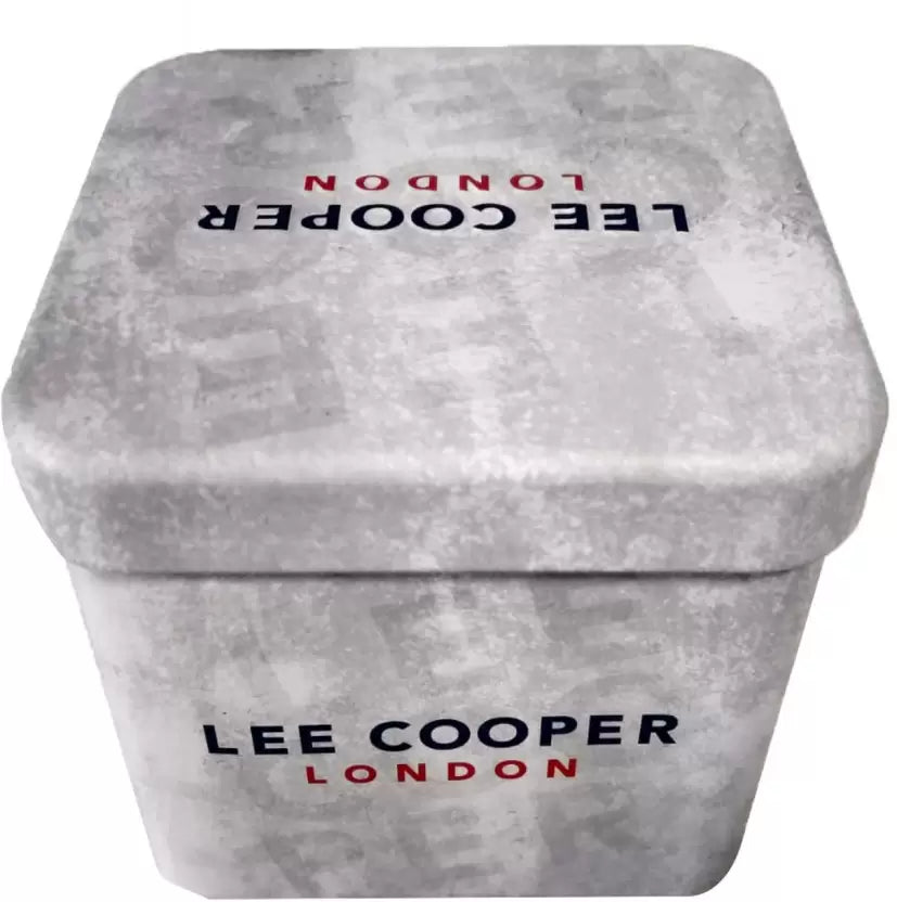 Lee Cooper Multifunction Black Round Dial Men's Watch - LC06897.660