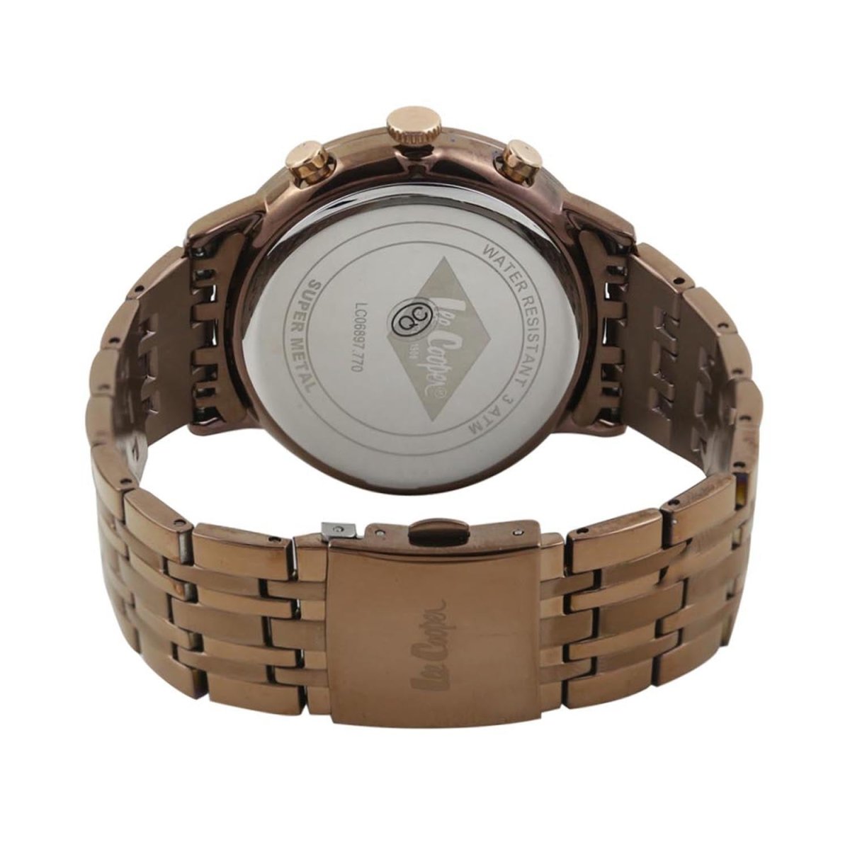 Lee Cooper Multifunction Gun Round Dial Men's Watch - LC06897.770