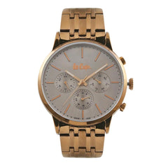 Lee Cooper Multifunction Gun Round Dial Men's Watch - LC06897.770