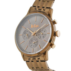 Lee Cooper Multifunction Gun Round Dial Men's Watch - LC06897.770