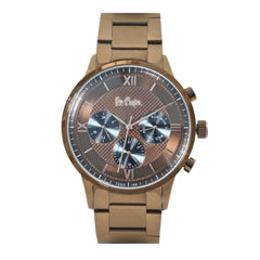 Lee Cooper Multifunction Brown Round Dial Men's Watch - LC06922.740