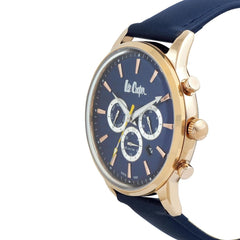 Lee Cooper Multifunction Blue Round Dial Men's Watch - LC06959.499