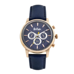 Lee Cooper Multifunction Blue Round Dial Men's Watch - LC06959.499
