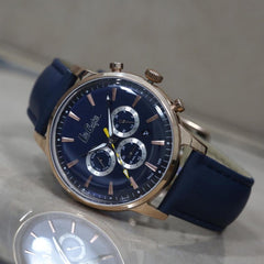 Lee Cooper Multifunction Blue Round Dial Men's Watch - LC06959.499