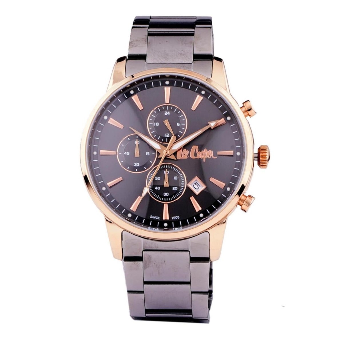 Lee Cooper Multifunction Grey Round Dial Men's Watch - LC06961.560