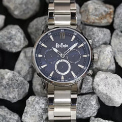 Lee Cooper Multifunction Blue Round Dial Men's Watch - LC06983.390