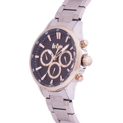 Lee Cooper Multifunction Black Round Dial Men's Watch - LC06983.550