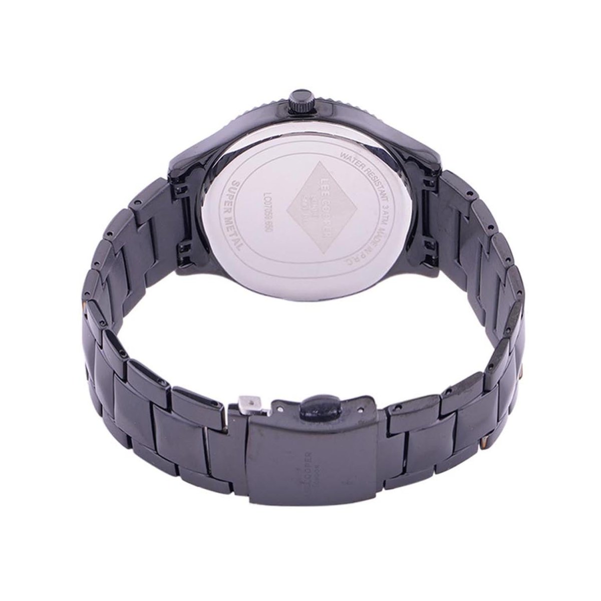 Lee Cooper Quartz Black Round Dial Women's Watch - LC07059.650