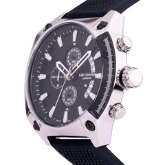 Lee Cooper Chronograph Black Round Dial Men's Watch - LC07063.351