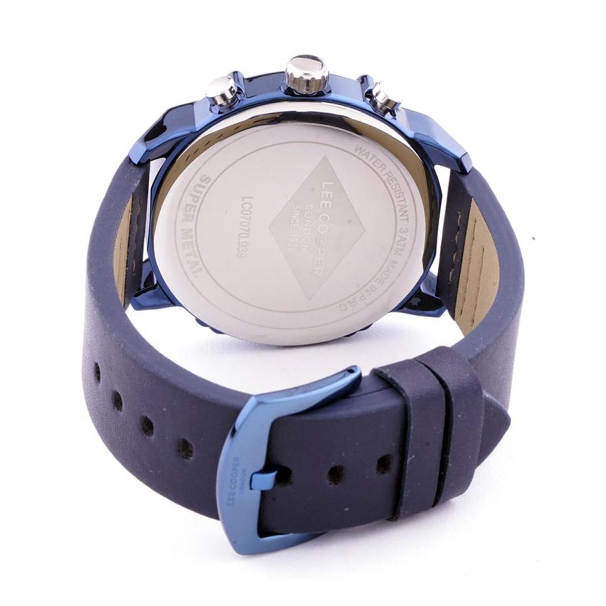 Lee Cooper Multifunction Silver Round Dial Men's Watch - LC07070.939
