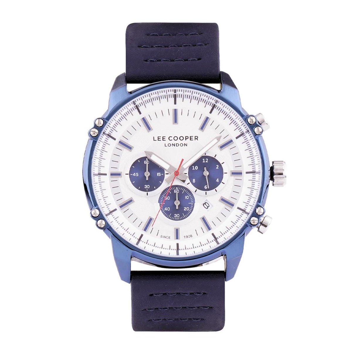 Lee Cooper Multifunction Silver Round Dial Men's Watch - LC07070.939