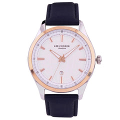 Lee Cooper Quartz Silver Round Dial Men's Watch - LC07074.539