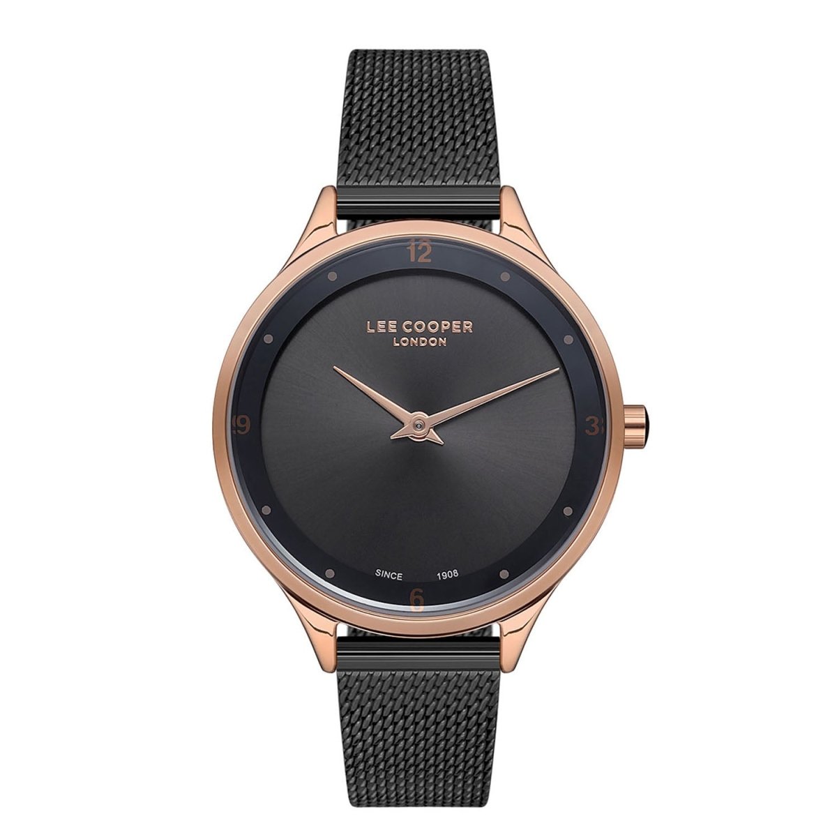 Lee Cooper Analouge Grey Round Dial Women's Watch - LC07118.460