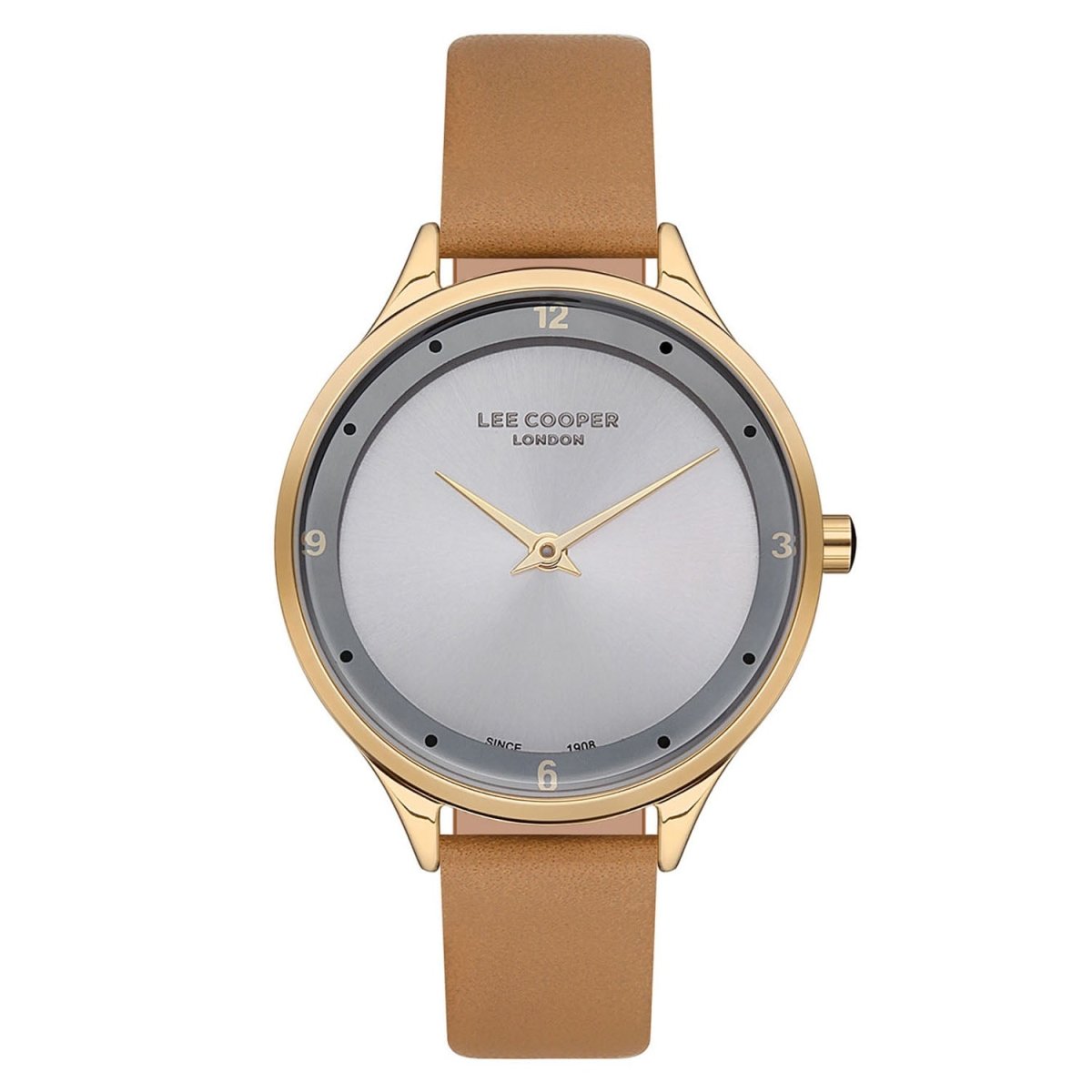 Lee Cooper Analouge Silver Round Dial Women's Watch - LC07119.132
