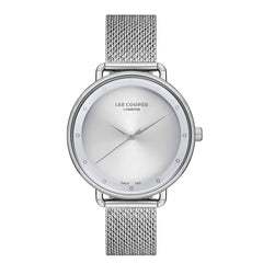 Lee Cooper Analouge Silver Round Dial Women's Watch -  LC07123.330