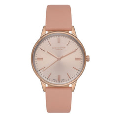 Lee Cooper Analouge Gold Round Dial Women's Watch -  LC07150.418