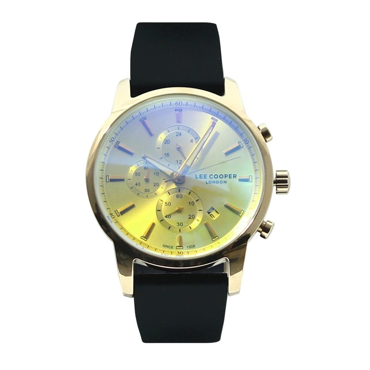 Lee Cooper Multifunction White Round Dial Men's Watch - LC07161.431
