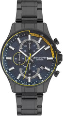 Lee Cooper Multifunction Black Round Dial Men's Watch - LC07352.090