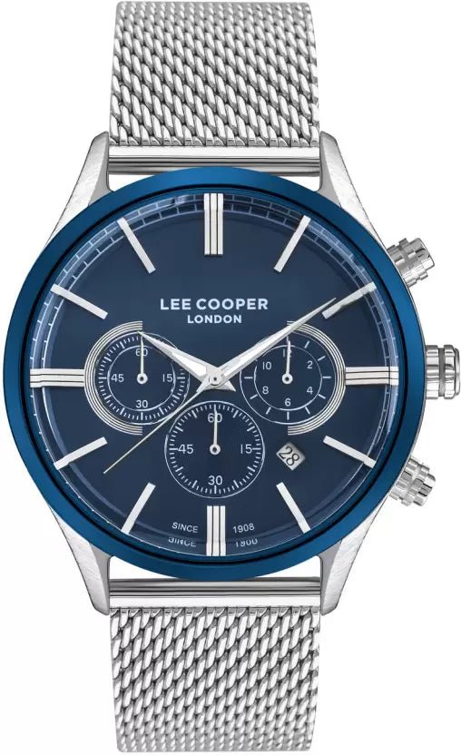 Lee Cooper Multifunction Blue Round Dial Men's Watch - LC07366.390