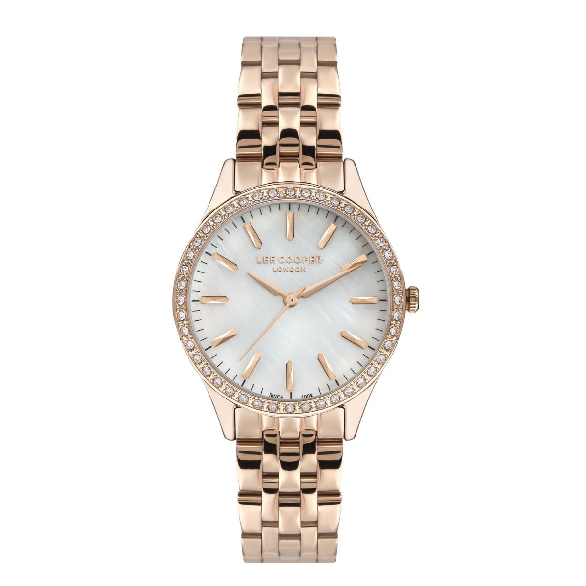 Lee Cooper Analouge MOP Round Dial Women's Watch - LC07391.420
