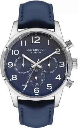 Lee Cooper Multifunction Blue Round Dial Men's Watch - LC07404.399