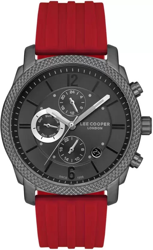 Lee Cooper Multifunction Blue Round Dial Men's Watch - LC07428.068