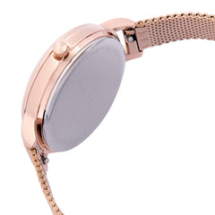 OUI & ME Petite Amourette Analogue Black Round Dial Women's Watch- ME010002