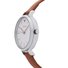 OUI & ME Petite Amourette Analogue White Round Dial Women's Watch- ME010005