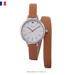 OUI & ME Petite Amourette Analogue White Round Dial Women's Watch- ME010005