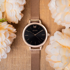 OUI & ME Amourette Analogue Black Round Dial Women's Watch- ME010015