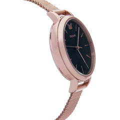 OUI & ME Amourette Analogue Black Round Dial Women's Watch- ME010015