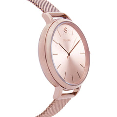 Oui & Me Grande Amourette Analogue Pink Round Dial Women's Watch- ME010021