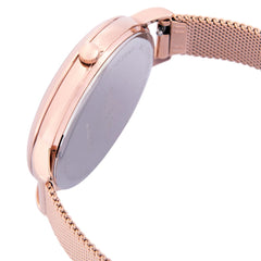 Oui & Me Grande Amourette Analogue Pink Round Dial Women's Watch- ME010021