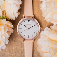 OUI & ME Grande Amourette Analogue White Round Dial Women's Watch- ME010024