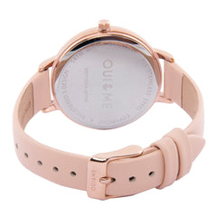 OUI & ME Grande Amourette Analogue White Round Dial Women's Watch- ME010024