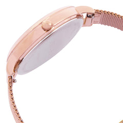 Oui & Me Grande Amourette Analogue Pink Round Dial Women's Watch- ME010035