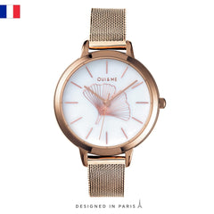 OUI & ME Amourette Analogue White Round Dial Women's Watch- ME010042