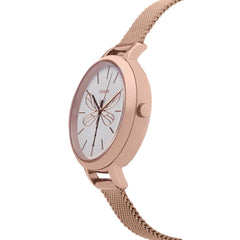 OUI & ME Petite Amourette Analogue White Round Dial Women's Watch- ME010046