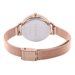 OUI & ME Petite Amourette Analogue White Round Dial Women's Watch- ME010046