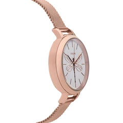 OUI & ME Petite Amourette Analogue White Round Dial Women's Watch- ME010046