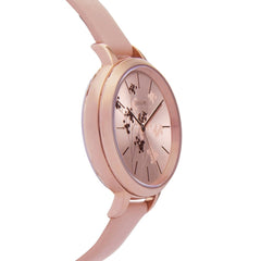Oui & Me Petite Amourette Analogue Pink Round Dial Women's Watch- ME010049