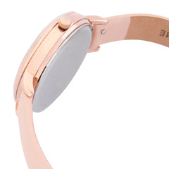 Oui & Me Petite Amourette Analogue Pink Round Dial Women's Watch- ME010049