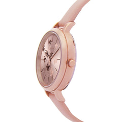 Oui & Me Petite Amourette Analogue Pink Round Dial Women's Watch- ME010049