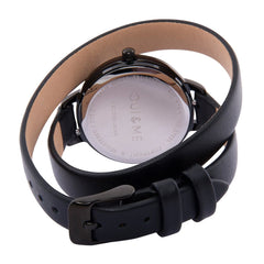 OUI & ME Petite Amourette Analogue Black Round Dial Women's Watch- ME010050